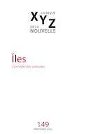 Revue XYZ de la nouvelle, no 149